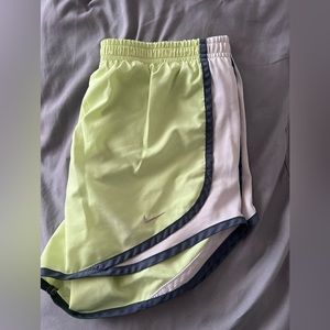 Mint green Nike shorts